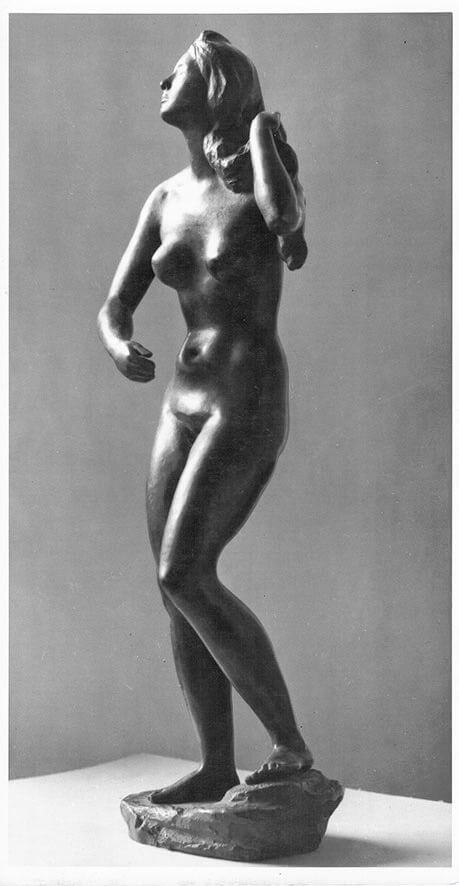 Haarflechterin II • Bronze • 55cm • 1943